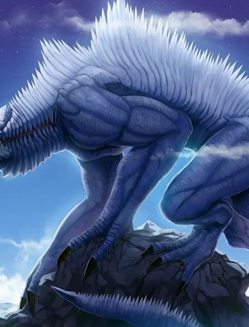 Огромный дракон