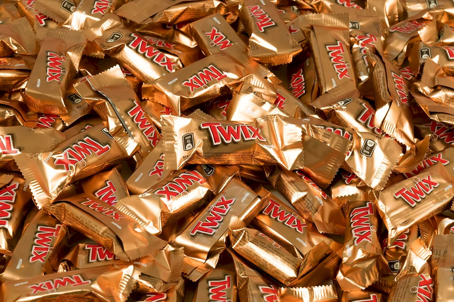 Шоколадные батончики Twix Minis 184г
