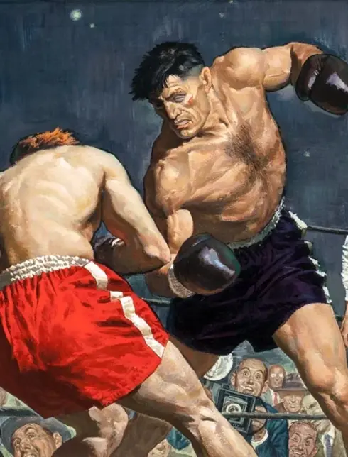 Картина боксер